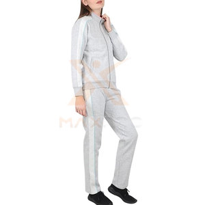 ชุดวอร์มผ้าฝ้ายสไตล์ล่าสุดสั่งทำได้ตามต้องการ MOQ ต่ำ บริการ OEM ชุดวอร์มผู้หญิง - Product Image 4