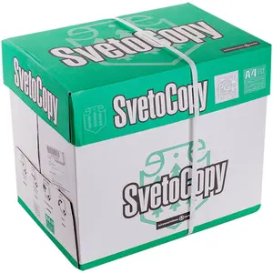 100% लुगदी 80gsm SvetoCopy A4 कागज/A4 कॉपी कागज/80gsm,75gsm,70gsm डबल एक कागज a4 फोटोकॉपी कागज