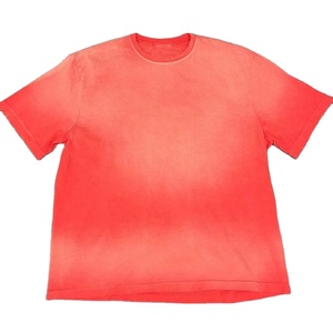 T-shirt pour homme à manches courtes, coupe classique, 100% coton, lavé à l'acide, respirant, anti-rétrécissement, haute qualité, vente chaude - Product Image 1