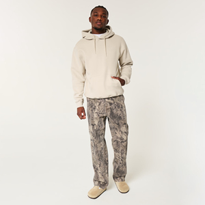 เสื้อฮู้ดผู้ชายแบบสวมหัวรุ่นเฮฟลีซสำหรับฤดูหนาวโลโก้ออกแบบได้ตามต้องการ - Product Image 2