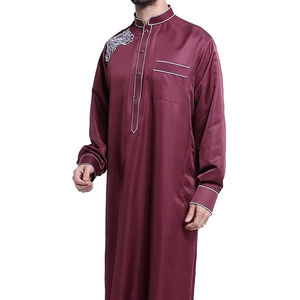 Qualité supérieure décontracté matériel de qualité supérieure respirant Jubba Style confort islamique hommes Thobes taille adulte élégant Thobes - Product Image 3