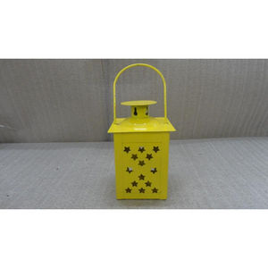 Lanterne en fer enduit de poudre avec verre blanc lanterne en fer moderne Vintage de qualité supérieure de RGN export - Product Image 2