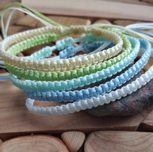 สายเชือกมิลานสำหรับทุกเพศสร้อยข้อมือแบบปรับได้สำหรับชายและหญิงกำไลข้อมือสำหรับร้อยเชือกกะลาสี - Product Image 2