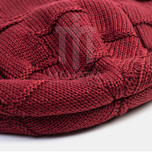 หมวกถักผ้าแจ็คการ์ดสำหรับผู้ใหญ่ทุกเพศหมวกสำหรับฤดูหนาวใส่สบายอบอุ่นโลโก้ตามสั่งแบบ2025 - Product Image 4