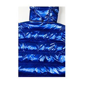 Men's Custom High Quality Canvas Winter <b>Jacket</b> <b>Waterproof</b> <b>Padded</b> Bubble Quilted Outdoor Puffer with Hooded Stand Collar - Product Image 5