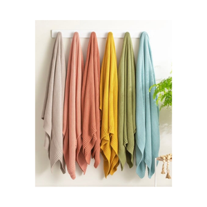 Peach Texture Lightweight Bamboo Blend 60x80in Smooth Texture <b>Sofa</b> <b>Throw</b> With Soft Handfeel Best For Breathable Daily Home Decor - Product Image 3