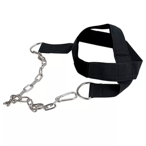 Arnés de cabeza al por mayor para arnés de cabeza y cuello cómodo con cadena de acero para compresión de arnés de cabeza, entrenamiento, accesorios de gimnasio - Product Image 4