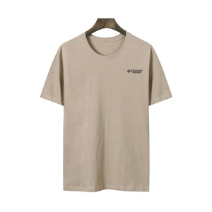 Camiseta de hombre de alta calidad más moderna de 2024, secado rápido, 100% de poliéster, estilo Formal liso para correr, precio barato - Product Image 3