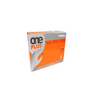 ONE PLUS-S-ถุงมือตรวจยาง100ชิ้น