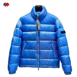 เสื้อแจ็กเก็ตทรงปลาปักเป้าสำหรับผู้ชายผ้านุ่มออกแบบได้ตามต้องการขนาดเสื้อผ้าให้ความอบอุ่นน้ำหนักเบา - Product Image 1