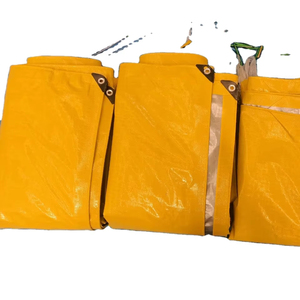 Tela de lona PE resistente de alta demanda con bordes reforzados Protección de cultivos impermeable Simple Mejor precio Hecho EN LA India - Product Image 1