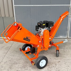 Professional Grade Wood Chipper Shredder Mulcher 18HP Gas <b>Towable</b> 4-Wheel - Product Image 5