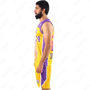 Unisex Custom Team <b>Basketball</b> Uniform with Printed Design Breathable & Quick Dry Custom Logo and Team Name - Product Image 5
