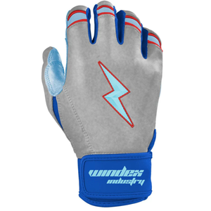 Creator Series Short Cuff Brucebolt Style Guantes de bateo 100% Premium Cabretta Leather Baseball Batting Guantes - Product Image 4