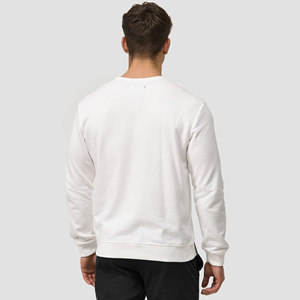 OEM ODM Sweat-shirt gaufré de haute qualité pour hommes Pull-over anti-rétrécissement Tricots Pull en polaire d'hiver 3XL Impression personnalisée Col en O - Product Image 2