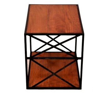 <b>Kitchen</b> Storage Desktop Iron Metal <b>Rack</b> Black Multifunction Standing Double Tier Dish <b>Rack</b> - Product Image 3