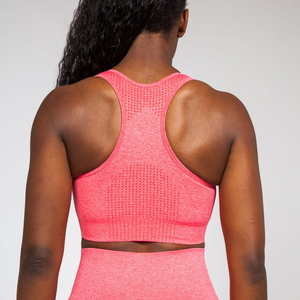 Soutien-gorge et short de yoga de sport respirants et confortables ensembles de fitness pour femmes nouveau design vente en gros - Product Image 5