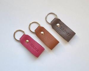 Llavero de cuero para mujer, llavero personalizado con nombre, hecho a mano, colorido, hecho a mano, de LKCN-0036B suave - Product Image 3