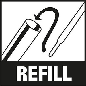 Stylo roller PILOT FriXion Clicker 0,4 mm rouge à pointe ronde, non résistant aux effets du temps - Product Image 2