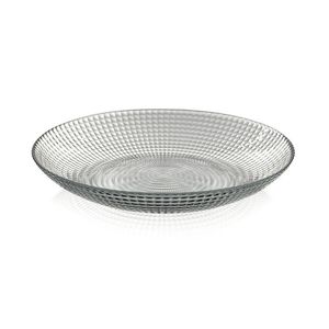 Ensemble de 3 assiettes en verre avec base lourde pour plus de stabilité lors de la présentation des aliments ou des repas de style familial. - Product Image 6
