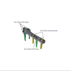Plaque de verrouillage TPLO vétérinaire 3,5 mm en acier inoxydable titane, implants orthopédiques, ensemble d'instruments, manuel, certifié CE classe II, lot - Product Image 3