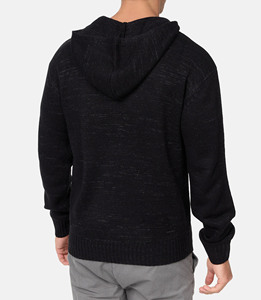 French Terry Pullover Hoodie Oversized Cotton Fleece Custom Drop Shoulder sudaderas con capucha de manga larga para hombres - Product Image 4