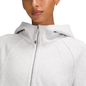 Women's Anti-Pilling Oversized Straight Shape Full-<b>Zipped</b> <b>Hooded</b> Breathable Knitted 300g Fabric Pockets All Winter Autumn Spring - Product Image 3