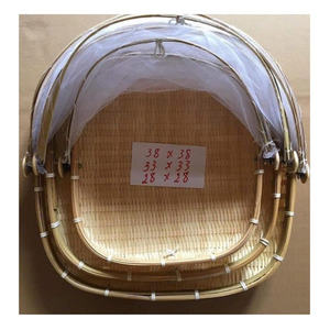 Multi Functional Bamboo <b>Basket</b> for Living Room <b>Table</b> Display Bathroom Organizing And Retail Staging - Product Image 4