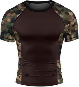 Rashguard de sport MMA BJJ pour homme, manches longues, confortable, de haute qualité, tendance, vente chaude, logo personnalisé 2026 - Product Image 4