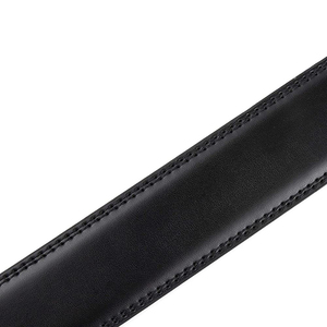 Usine en gros 100% pur cuir exécutif hommes ceinture personnalisée hommes boucle ardillon ceinture de luxe en cuir véritable ceintures du Pakistan - Product Image 5