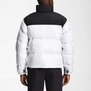 Veste en duvet blanche d'hiver pour hommes personnalisée en gros Veste polaire de haute qualité, style mode, grande taille Rue principale - Product Image 2