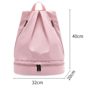 Nylon Separation Fitness Backpack Waterproof Travel Sport <b>Bag</b> for Swimming Hiking <b>Climbing</b> for Gym Outdoor Activities - Product Image 2