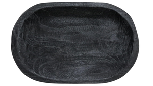 Plato de postre con forma personalizada, bandeja y platos para servir Sushi de madera de Acacia de color negro para cocina de restaurante - Product Image 3