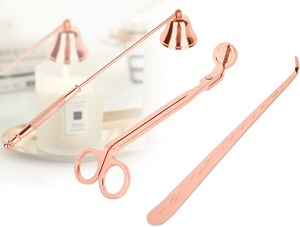 Ensemble d'extinction de bougie de style moderne Ensemble d'outils de coupe-mèche d'extincteur idéal pour la maison et les espaces de détente - Product Image 1