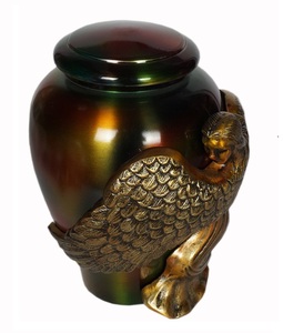 โกศโลหะสำหรับขี้เถ้ามนุษย์ขี้เถ้าโกศโลหะแบบคลาสสิกทั้งหมดสินค้ามาใหม่ - Product Image 6