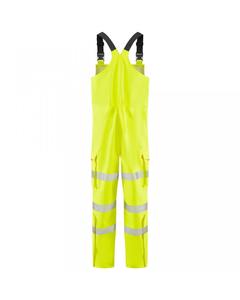 Custom High Visibility Cotton Blend Safety <b>Bibs</b> Brace Dust-proof Anti-Static Workwear Overalls Durable Zipper Front Back Pockets - Product Image 5