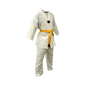 Échantillon livraison gratuite Nouveau modèle Offre Spéciale Super Léger Arts Martiaux Taekwondo Uniforme avec emballage personnalisé à vendre - Product Image 1