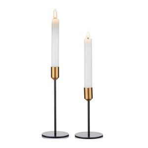 Bougeoir en métal en fer de qualité supérieure fabriqué à la main support en verre poli avec pot de bougie pour les décorations de maison de mariage de noël - Product Image 5
