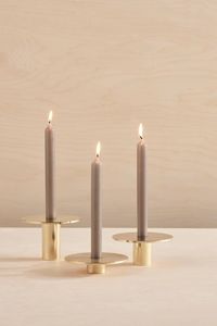 Vintage Inspired Metal Candle Holder For Retro Style Home Decoration With <b>Antique</b> <b>Brass</b> Finish And Artistic Detailing - Product Image 3