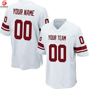 Camiseta de fútbol americano sublimada con el nombre y el número de su equipo personalizado de alta calidad - Product Image 5