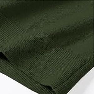 Nueva venta al por mayor de calidad superior de poliéster de color sólido suéter de los hombres de cuello redondo suéteres gruesos de primavera - Product Image 6