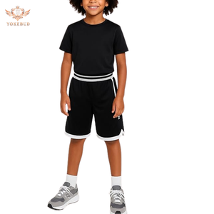 กางเกงบาสเก็ตบอลสำหรับเด็กผู้ชายกางเกงกีฬาแห้งเร็วแบบมีกระเป๋าสำหรับเด็กและวัยรุ่นขายส่งใหม่ - Product Image 2