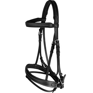 Ensemble de brides espagnoles de meilleure qualité avec bandeau Mosquero et rênes en cuir pour l'équitation de course de chevaux à usage équestre en gros - Product Image 3