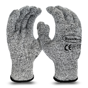 ถุงมือ HPPE เกรดอาหาร XL ถุงมือนิรภัยป้องกันการตัด5ระดับ - Product Image 1