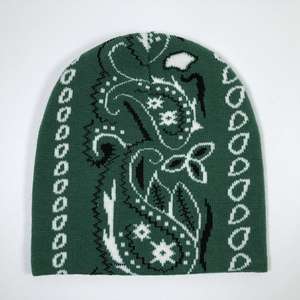 Gorros y Gorras de Punto de Lana de Algodón Transpirables e Impermeables de Alta Calidad con Diseño Nuevo, Gorros de Invierno Unisex con Bordado 3D - Product Image 4