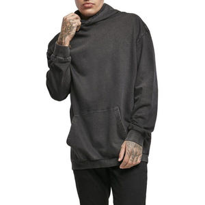 Wholesale Custom Vintage Acid Wash Breathable Material Men <b>Hoodies</b> / High Quality Blank Vintage Acid Washed 100% Cotton <b>Hoodies</b> - Product Image 5