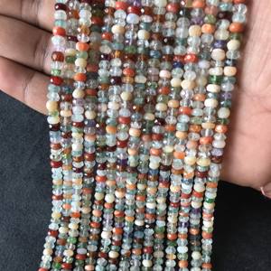 100% Natural IGI Certified AA Grade Multi Disco Rondelle Plain <b>Stone</b> <b>Beads</b> 5-5.5mm-5.5-6.5mm Multi Coluer Multi Fire Vivaaz Gems - Product Image 6