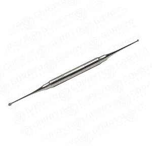Curette osseuse chirurgicale de qualité supérieure Miller 9 à double extrémité 3,4 mm et 2,8 mm, poignée ergonomique, acier inoxydable, instrument orthopédique - Product Image 6