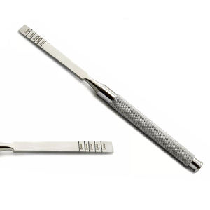 Ensemble de 4 ciseaux à os dentaires manuels en acier inoxydable de haute qualité, droits et courbés, pour la chirurgie, le séparage des os et l'extraction, CE - Product Image 2