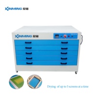 Horno de Secado Automático de Acero Inoxidable de Alta Precisión Xinming para Marcos de Serigrafía, 3.75kw de Potencia, 1 Año de Garantía